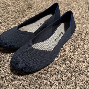 Rothy's Classic Dark Blue Flats